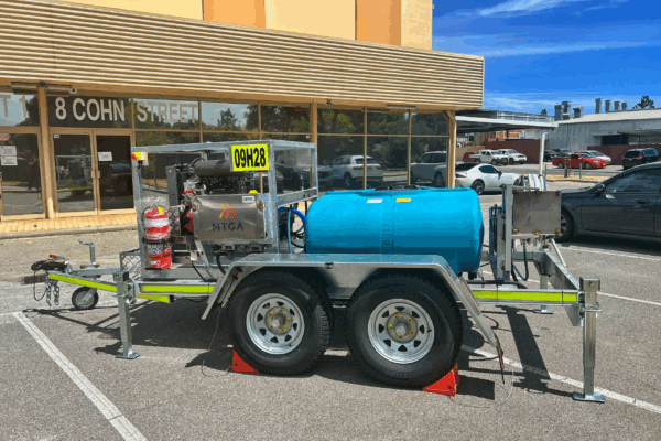he MTGA Battery Wash Down Trailer delivers powerful, high-pressure cleaning without the need for diesel or external power.